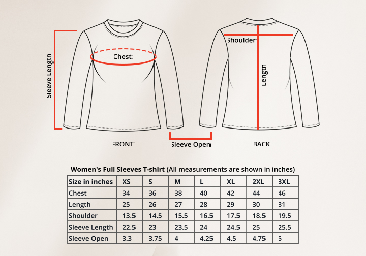 Buy Women's Long Sleeves T-Shirts at 20% Off on First Order | CircleOne