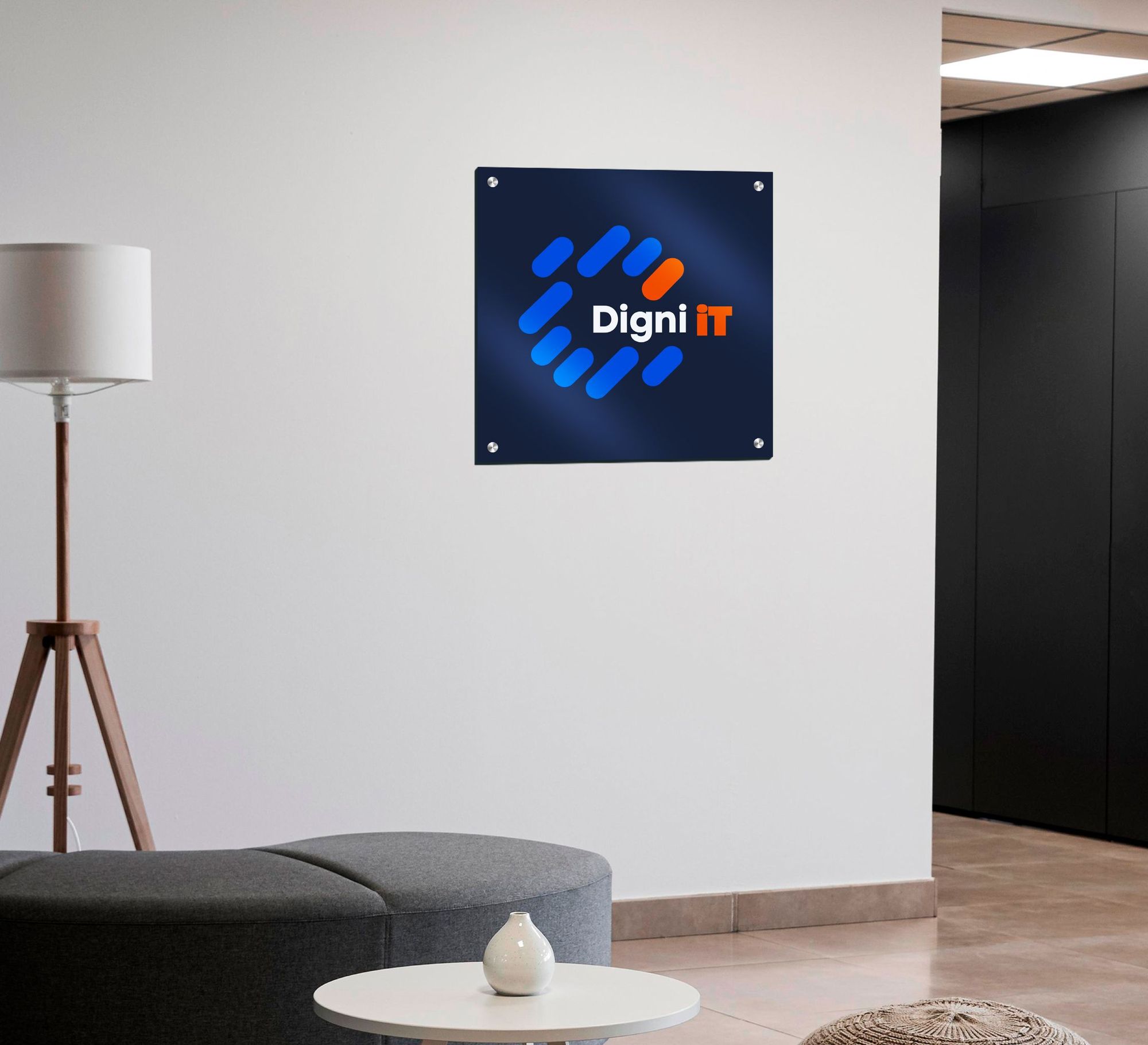 Reflective Acrylic Sign