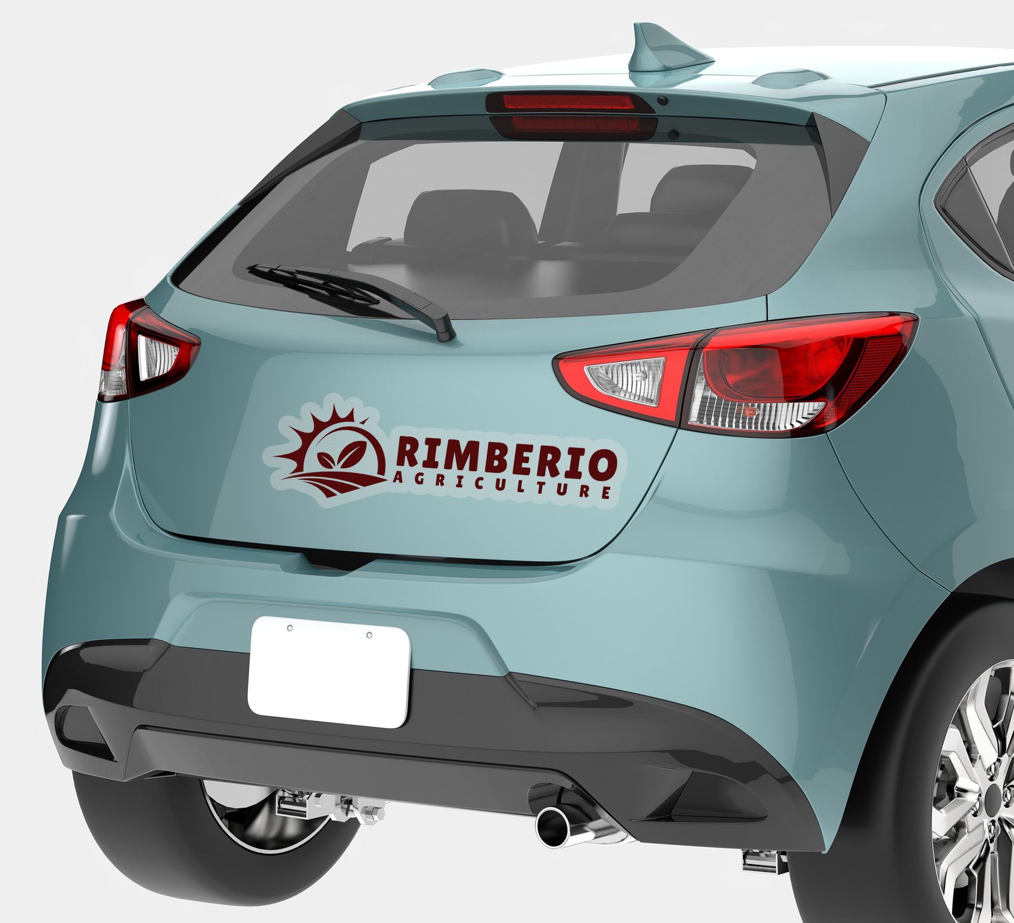 Die-Cut Clear Bumper Stickers