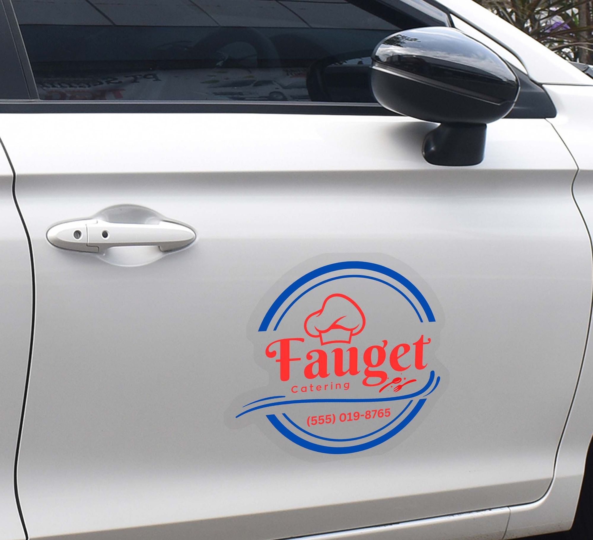 Die-Cut Car Decals / Stickers (Clear)