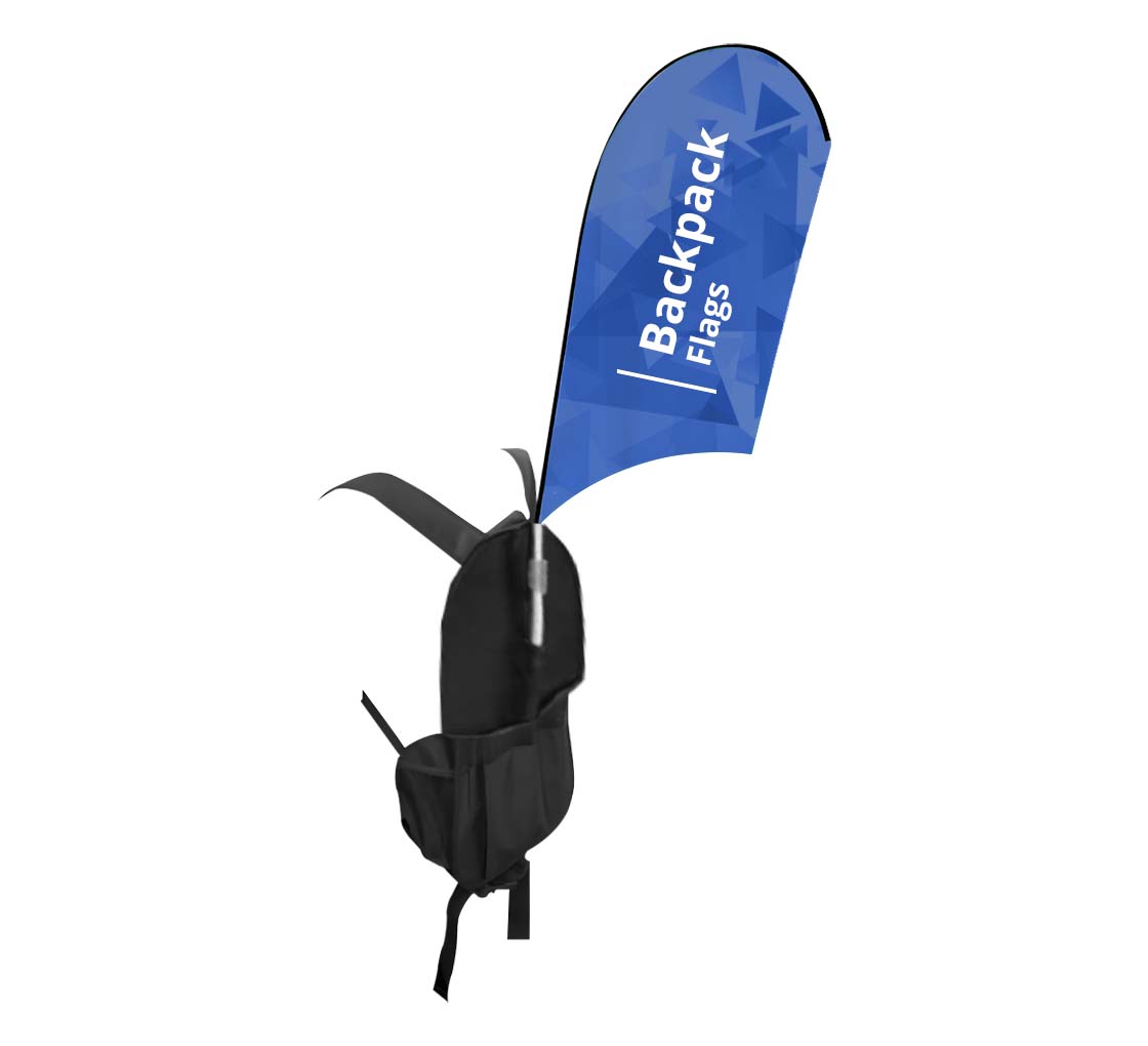 Backpack Flags - U Shape