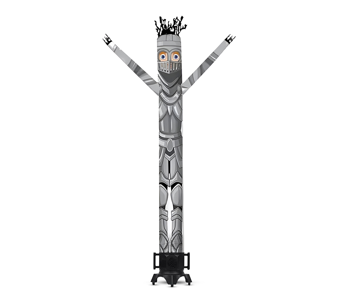 Knight Inflatable Tube Man Mascot