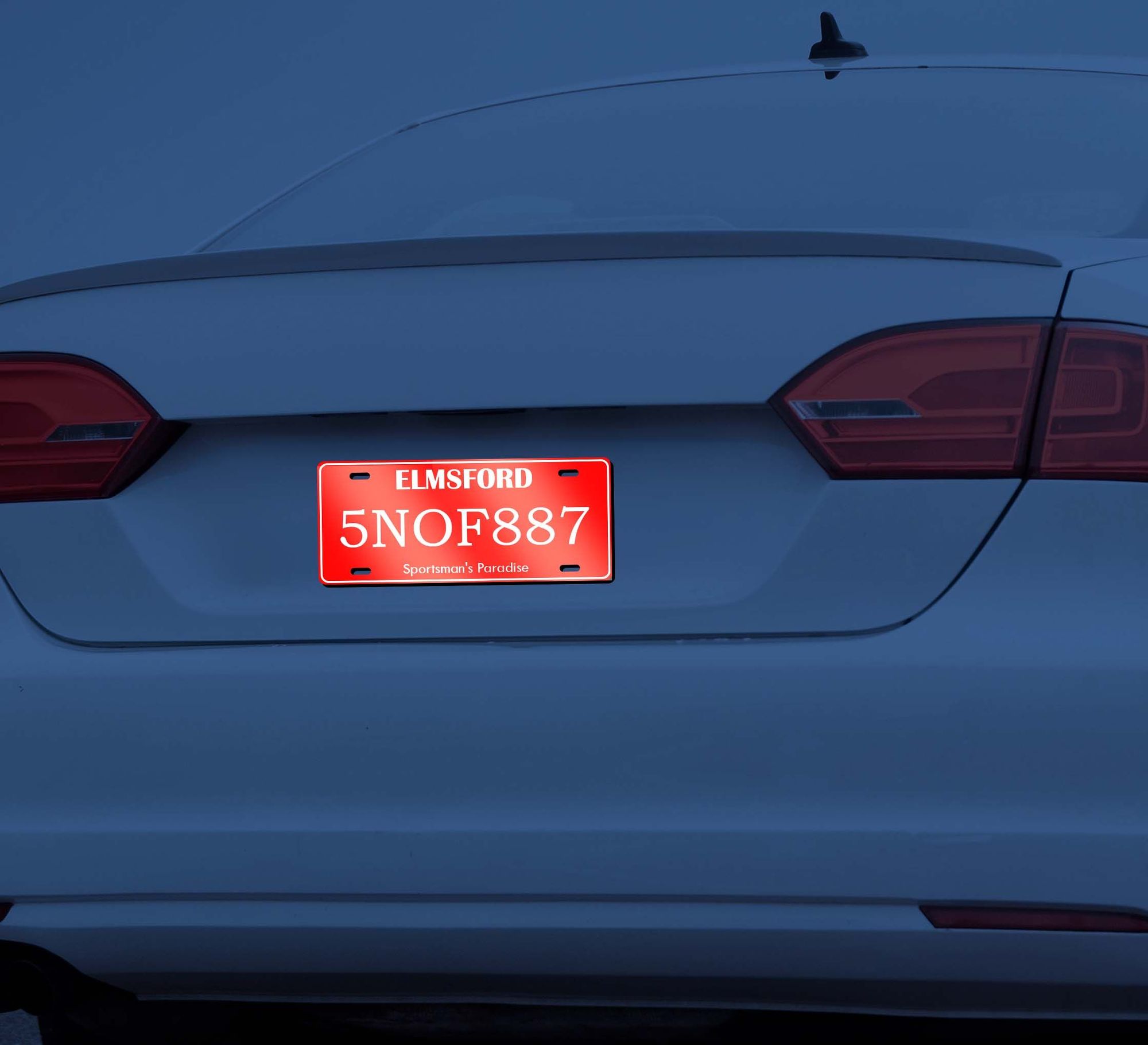 Reflective Custom License Plates