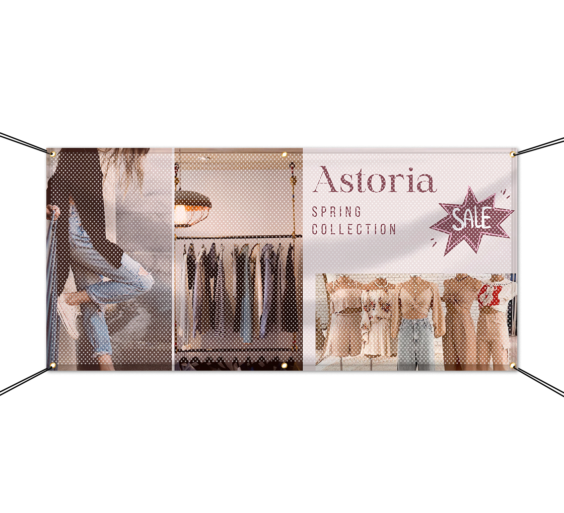 Fabric Mesh Banners