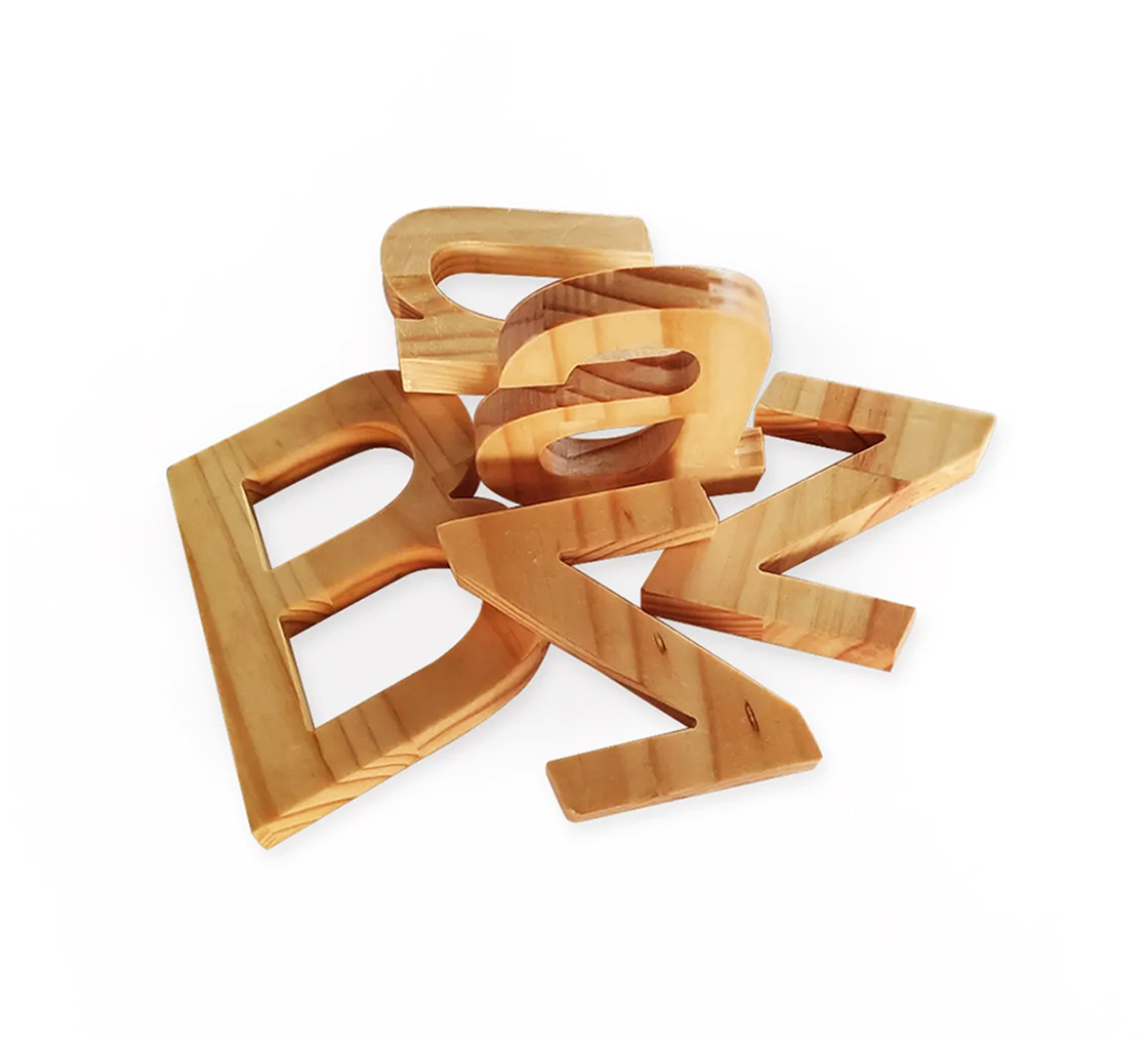 Pinewood Letters and Numbers