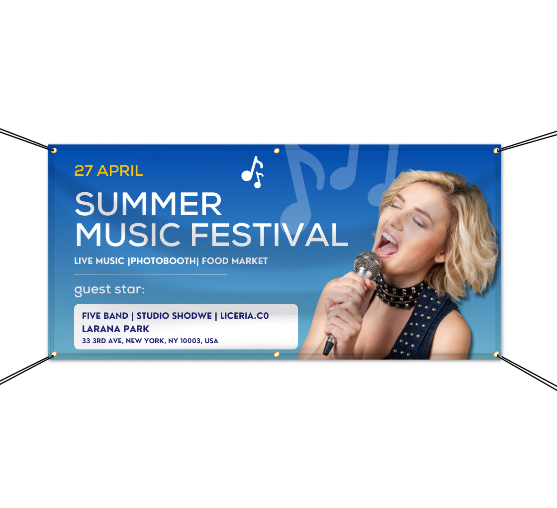 Polyester Fabric Banners