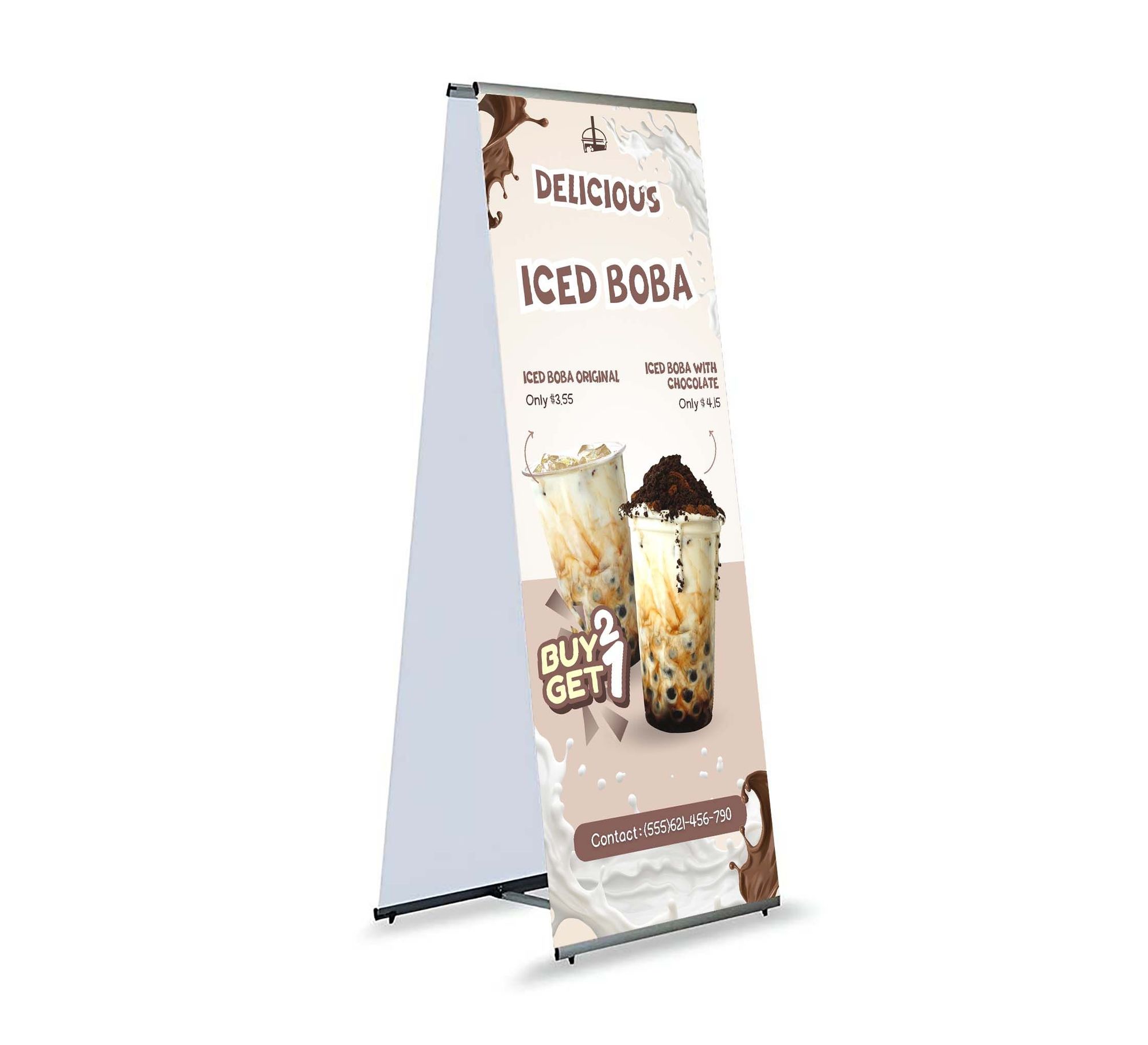 LT Banner Stands Double Sided