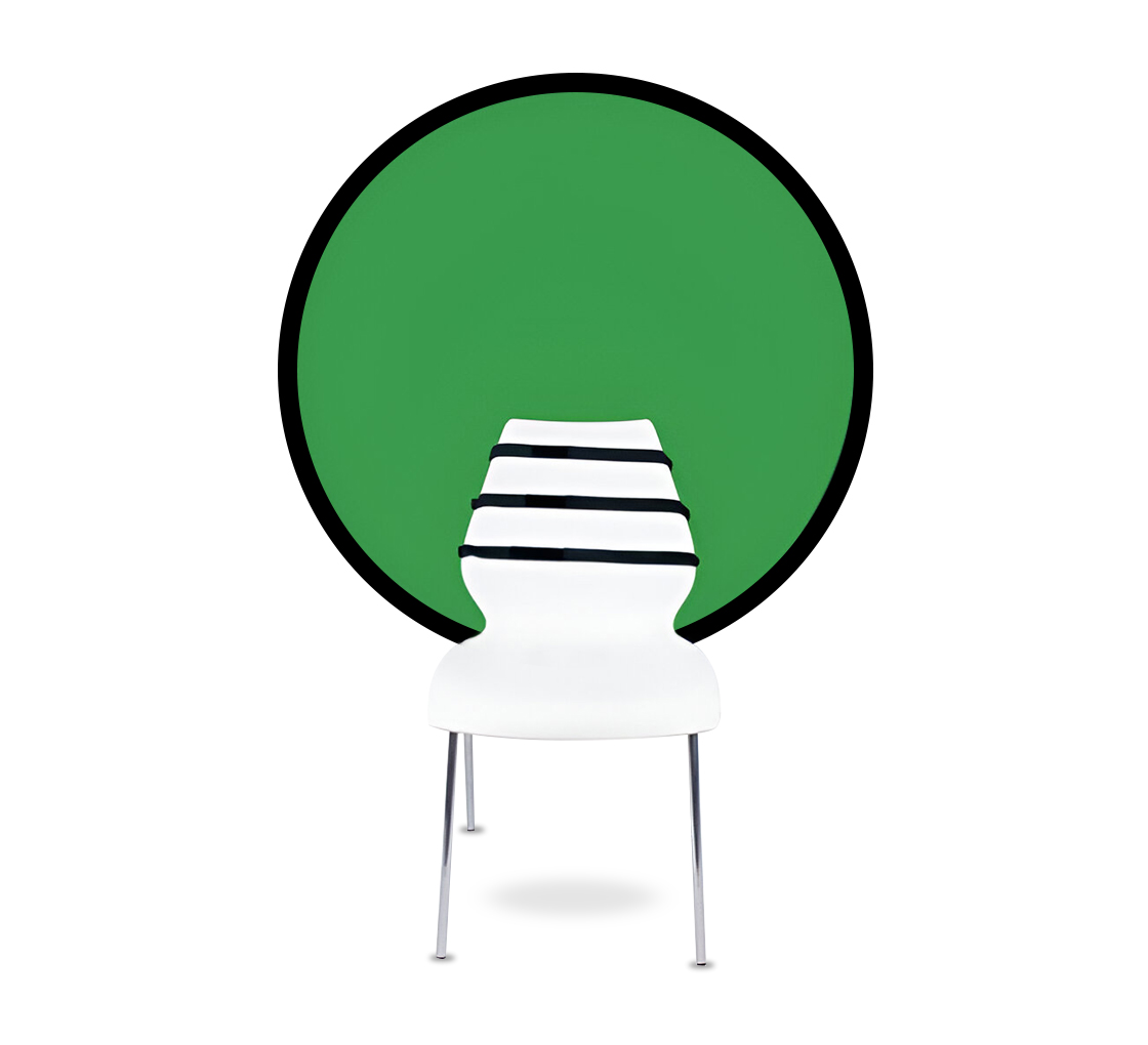 Pop Up Green Screen Webcam Backdrop