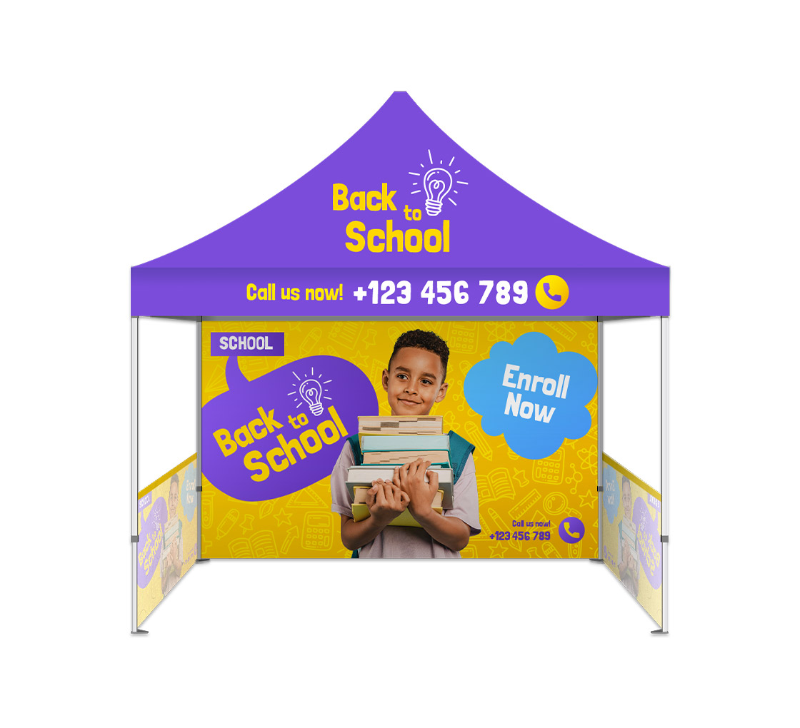 DL Steel Canopy Tent