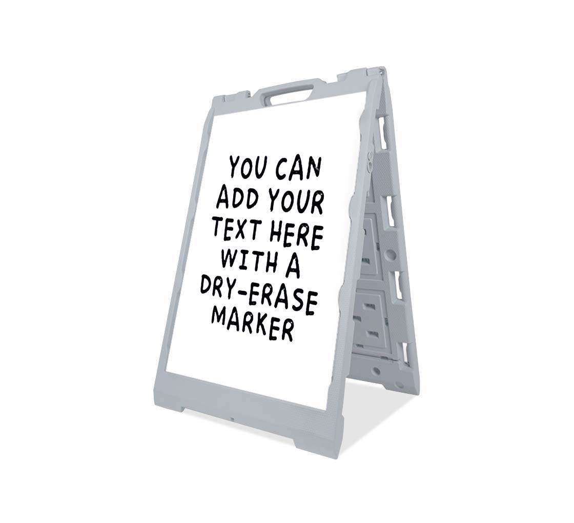 Economy Dry-Erase A-Frame