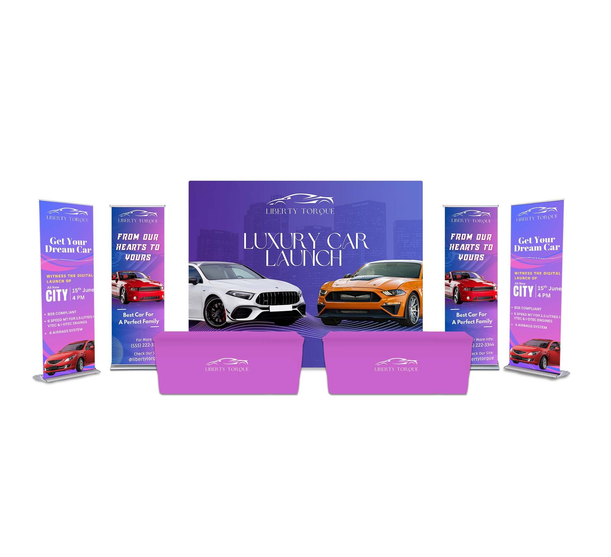 20ft Booth Tradeshow Display Package