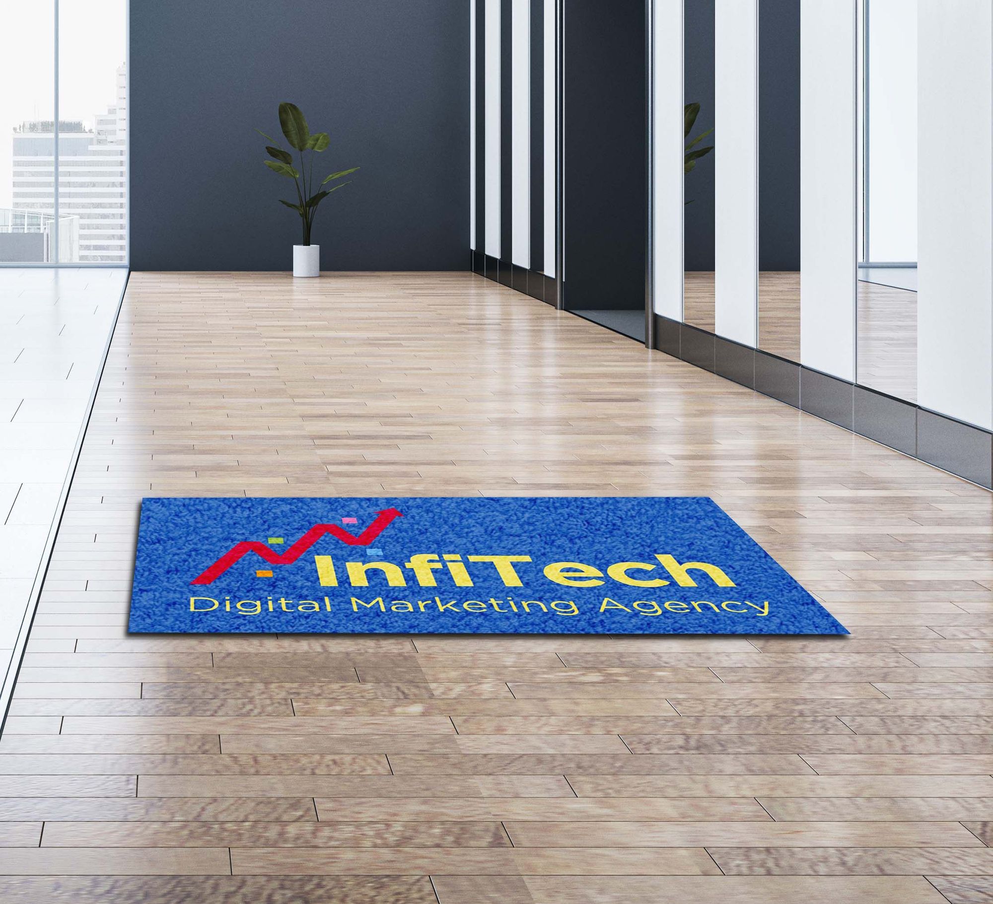 DigiPrint HD Custom Shapes Logo Mats - Landscape