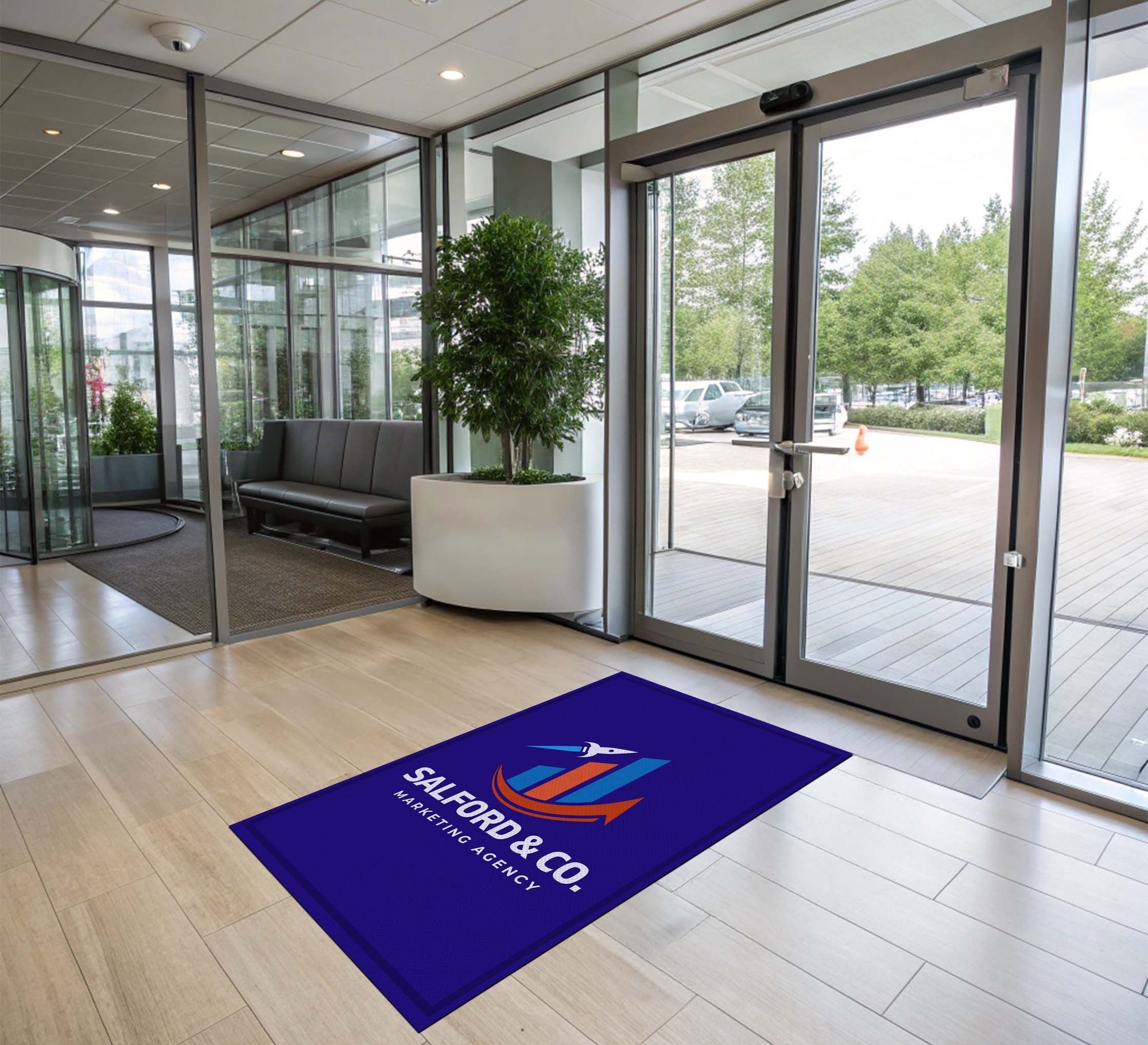 Solution for business related Floor Impressions Mats, banners and signs ...