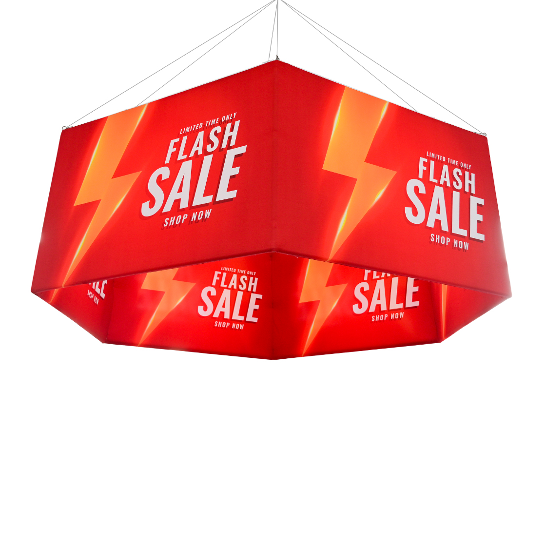 Skytube Hexagon Hanging Sign