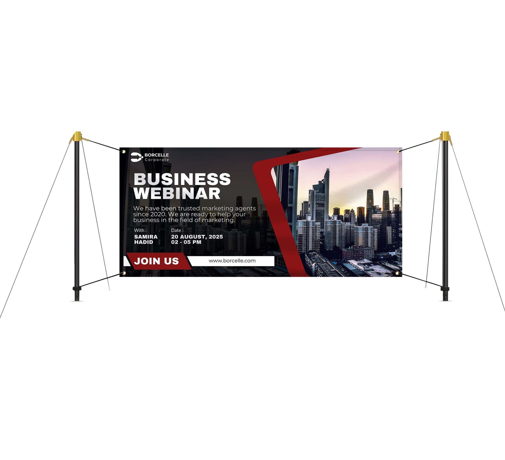 EZ-Post Banner Stands