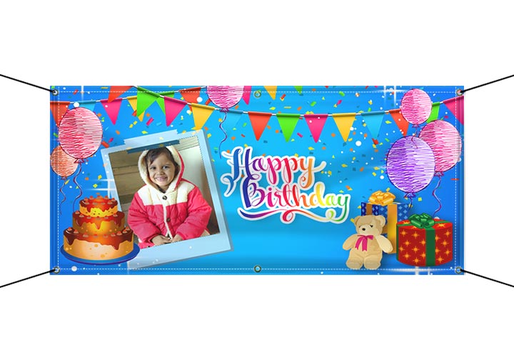 Happy birthday sale banner Royalty Free Vector Image