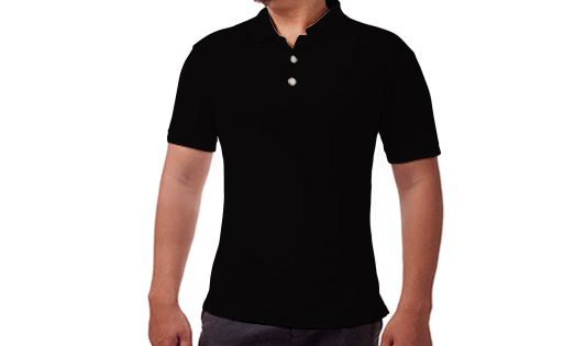 Plain Polo Neck T-Shirt | Unisex Polo T 