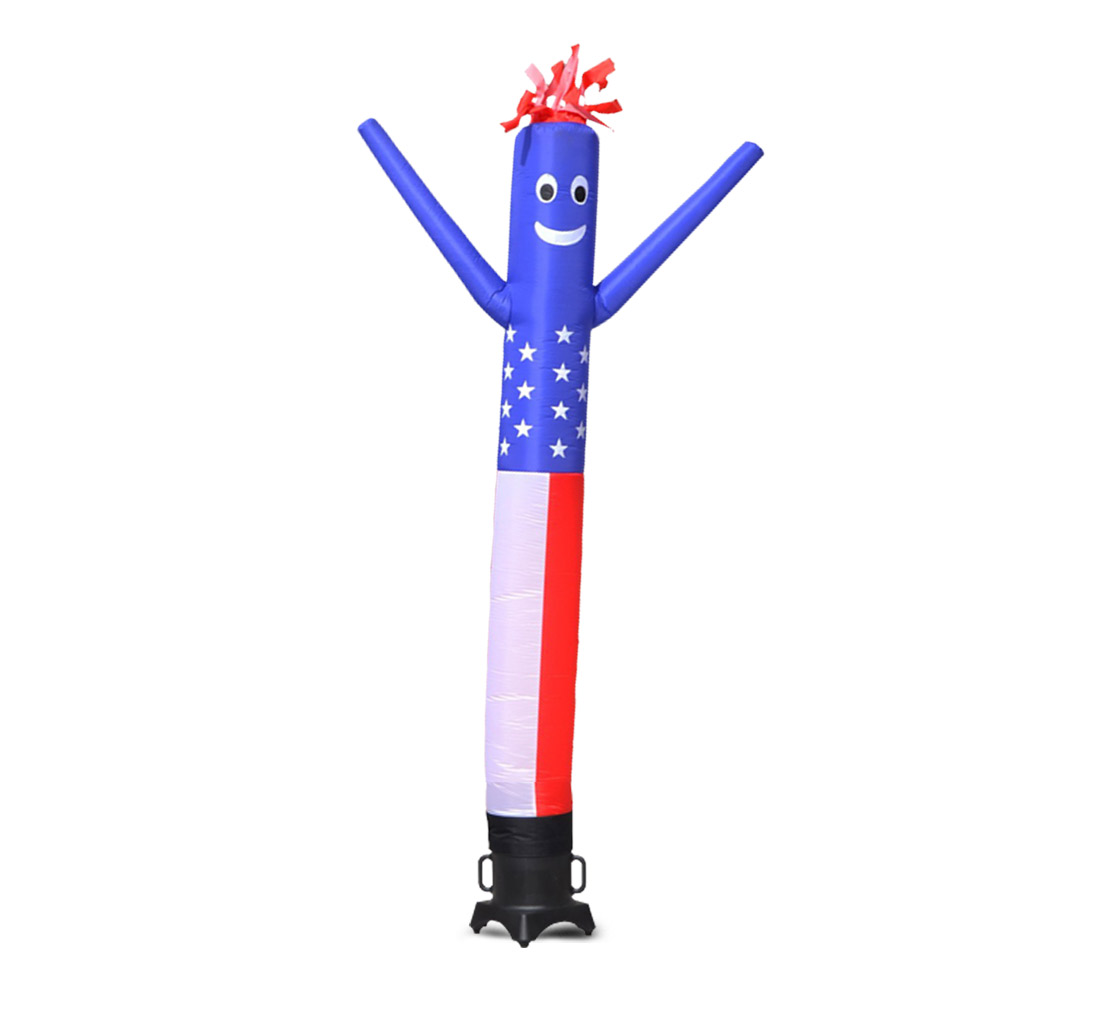 Solution for business related American Flag Inflatable Tube Man ...