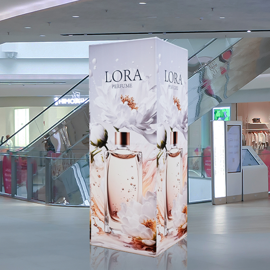 Pop Up Tower Display