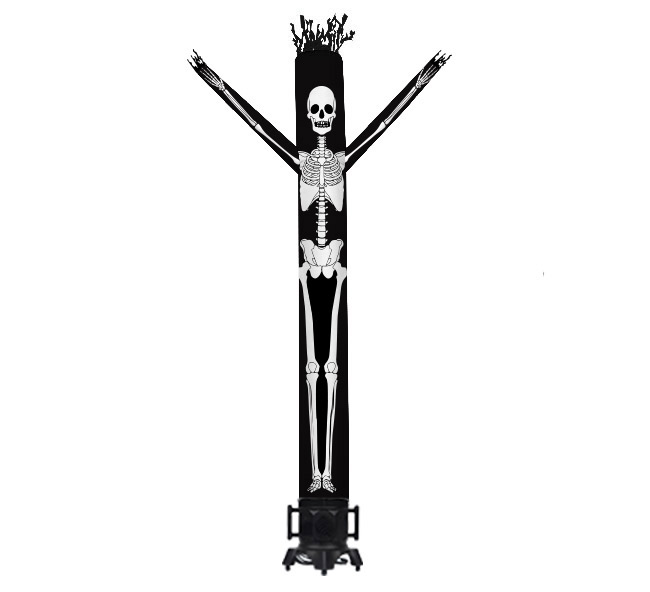 Skeleton Inflatable Tube Man
