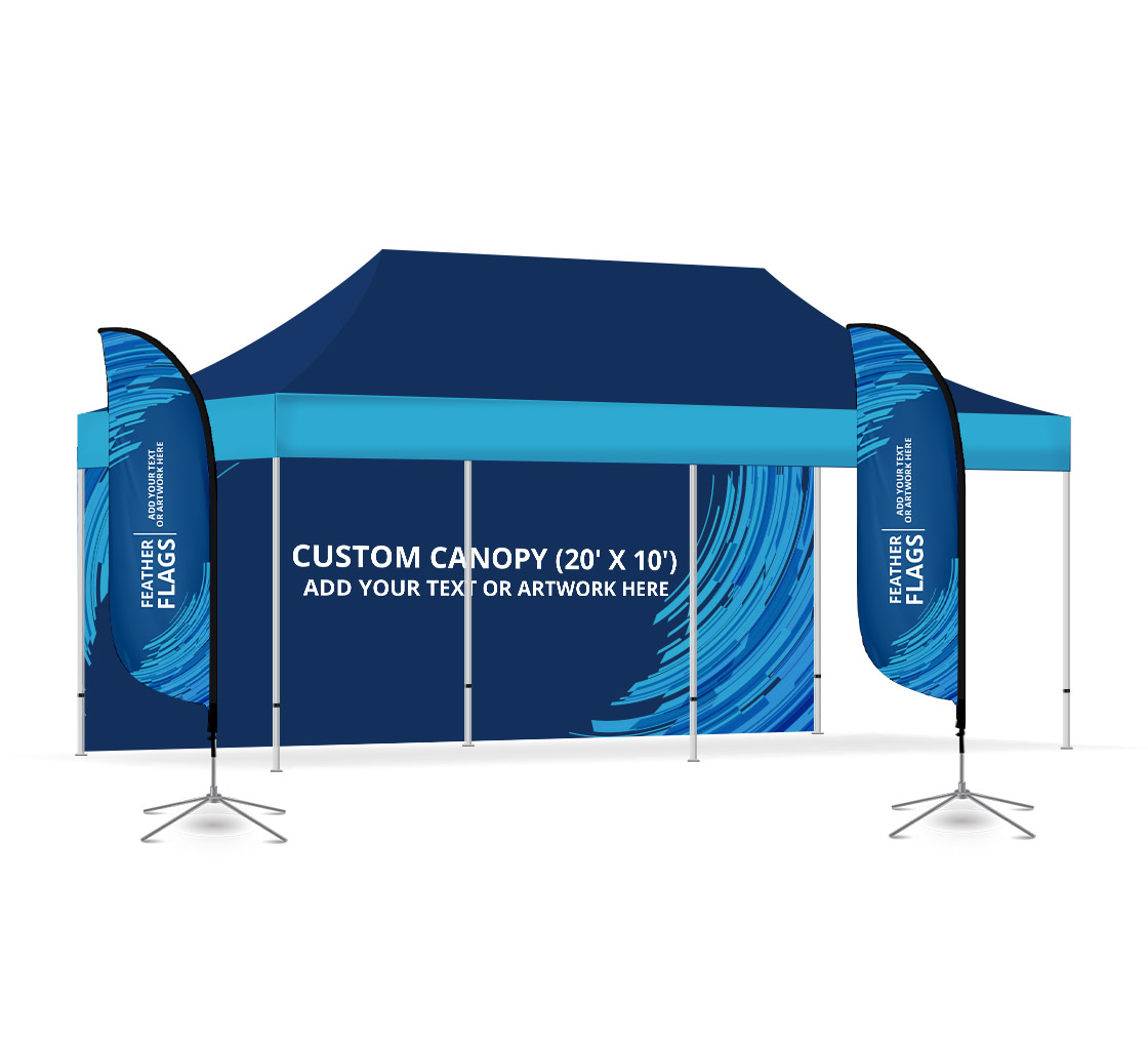 Display Package for 20ft x 10ft Trade Show Booth