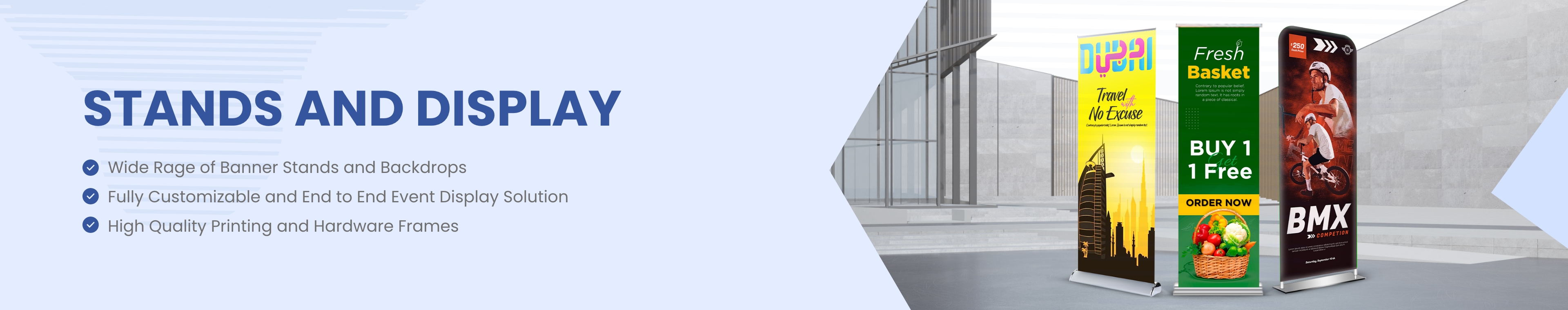 Banner Stands & Displays