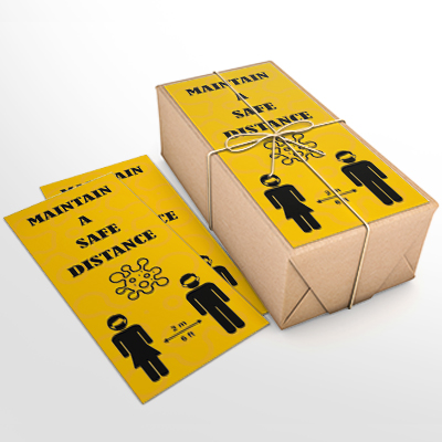 Social Distancing Flyers & Leaflets