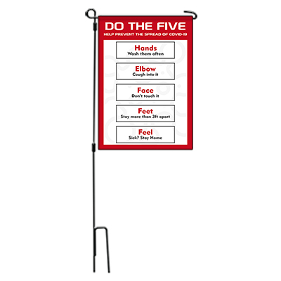 Do the five Garden Flags