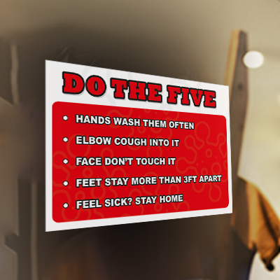 Do the five Window Clings