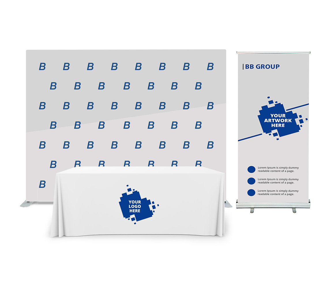 10' x 8' Backdrop Display Package