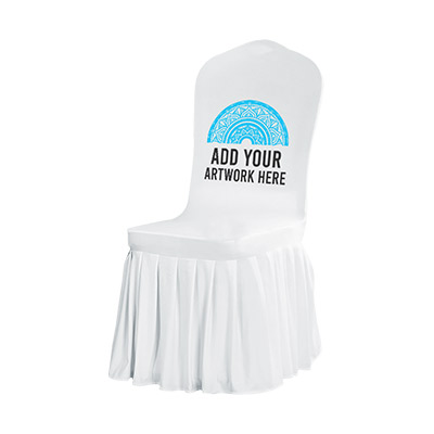 Pleated Banquet Chair Covers