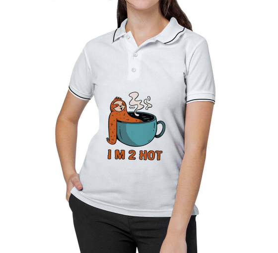 Women's Polo Shirt - Printed