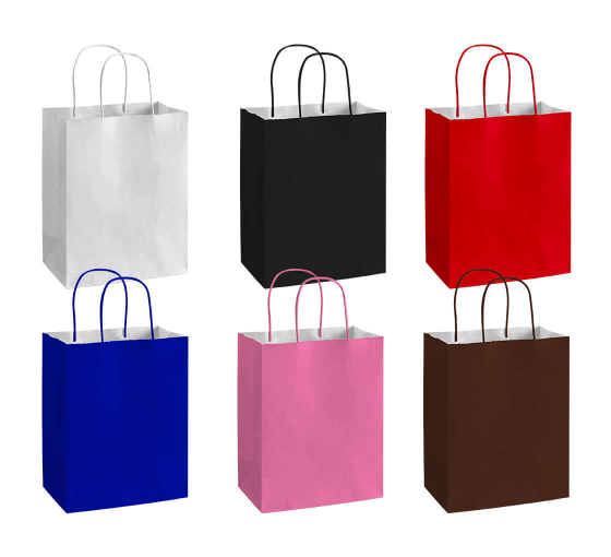 Colored Paper Bags