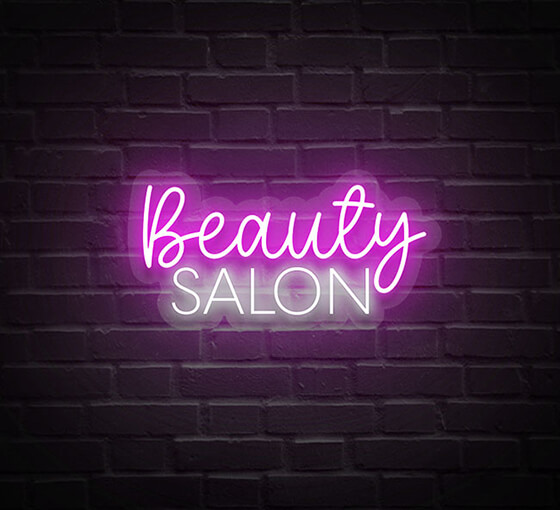 Beauty Salon Neon Sign