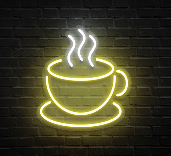 Coffee Cafe Neon Sign