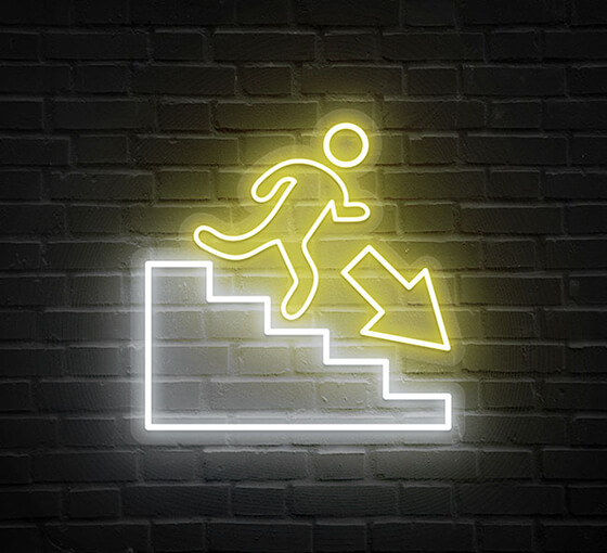 Emergency Exit Neon Sign