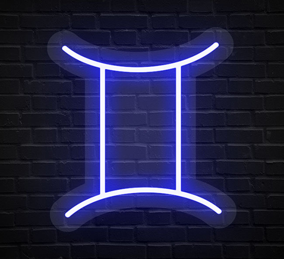 Gemini Neon Sign