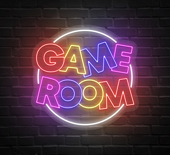 Game Room Neon Sign