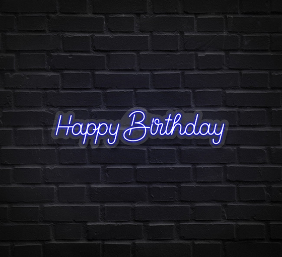 Happy Birthday Neon Signs