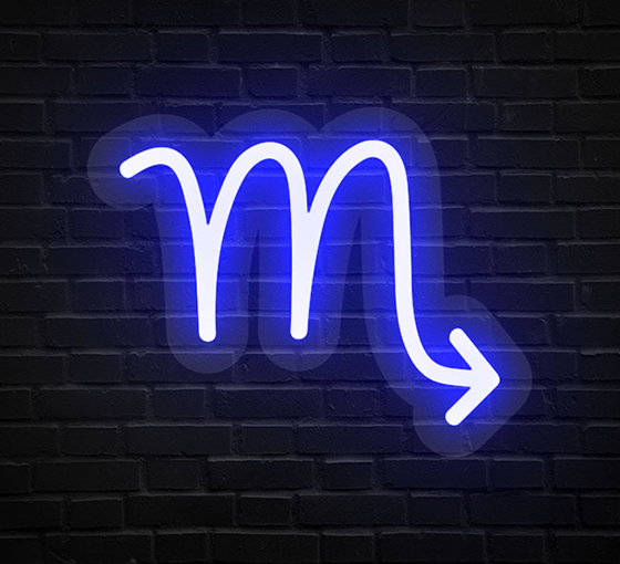 Scorpio Neon Sign