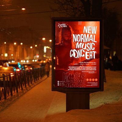 Backlit Fabric Display