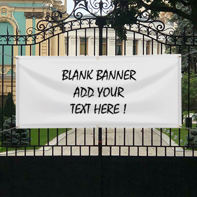 Blank Banner