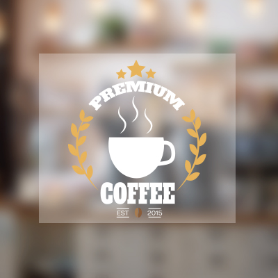 Clear Front Adhesive Decals