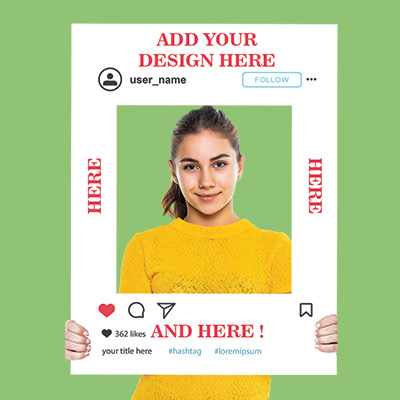 Custom Selfie Frames