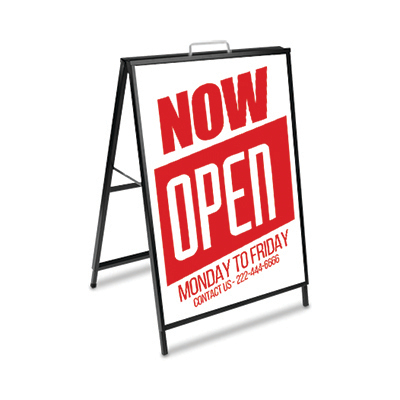 We are Open / Closed Metal Frames