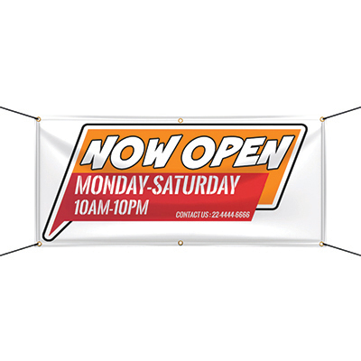 We are Open / Closed Banners