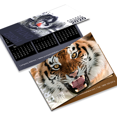 Folded Pocket Calendars