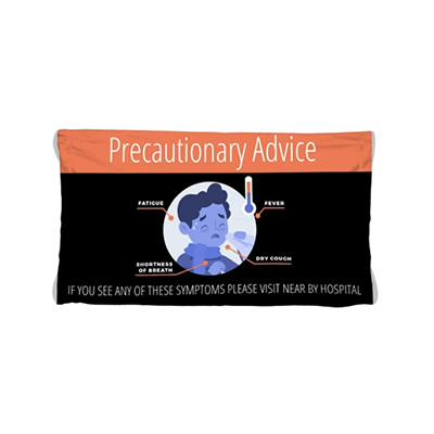 Polyester Fabric Advisory Banners