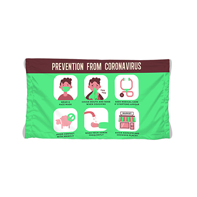 Polyester Fabric Precaution Banners