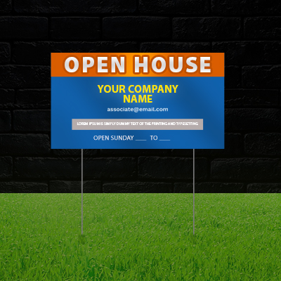 Reflective Yard Signs